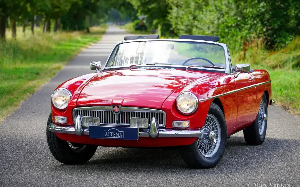 Usata MG B 96 CV (70 kW) 1964 Rosso Cabrio