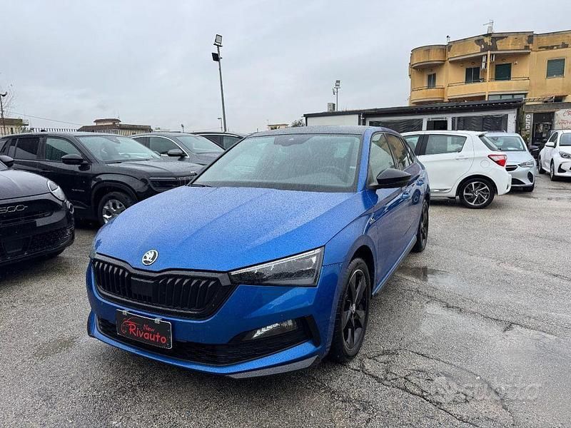 Usata Skoda 110 R Monte Carlo 110 CV (80 kW) 2022 Blu Berlina
