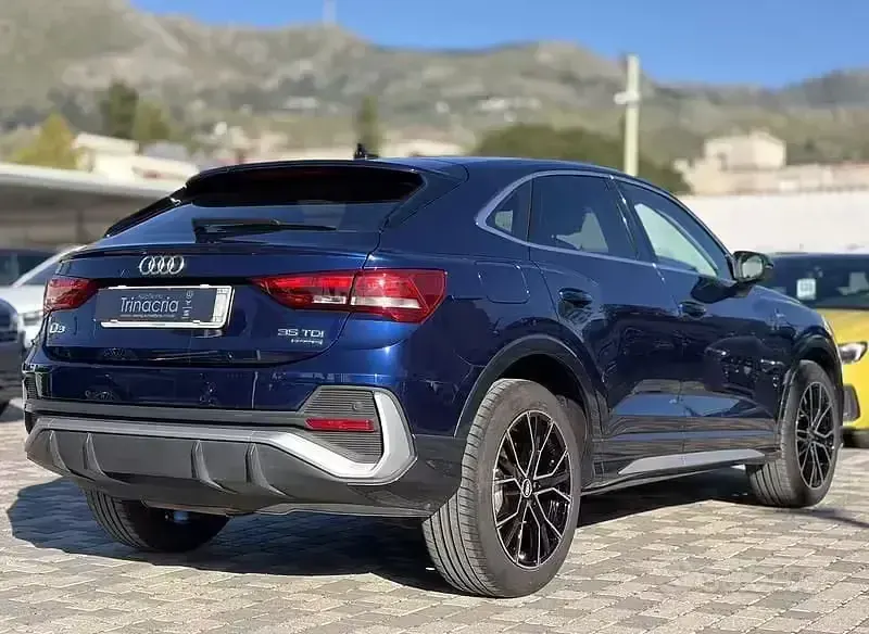 Brugt Audi Q3 S-Line 150 HK (110 kW) 2021 Blå SUV