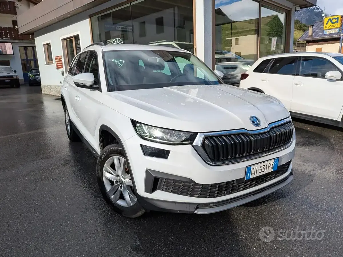 Usata Skoda Kodiaq Executive 150 CV (110 kW) 2021 Bianco SUV