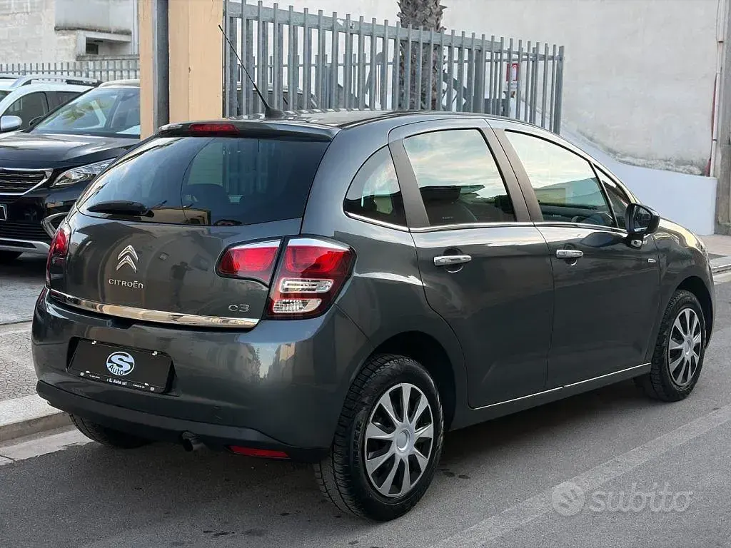 Usata Citroën C3 Exclusive 82 CV (60 kW) 2016 Grigio Berlina