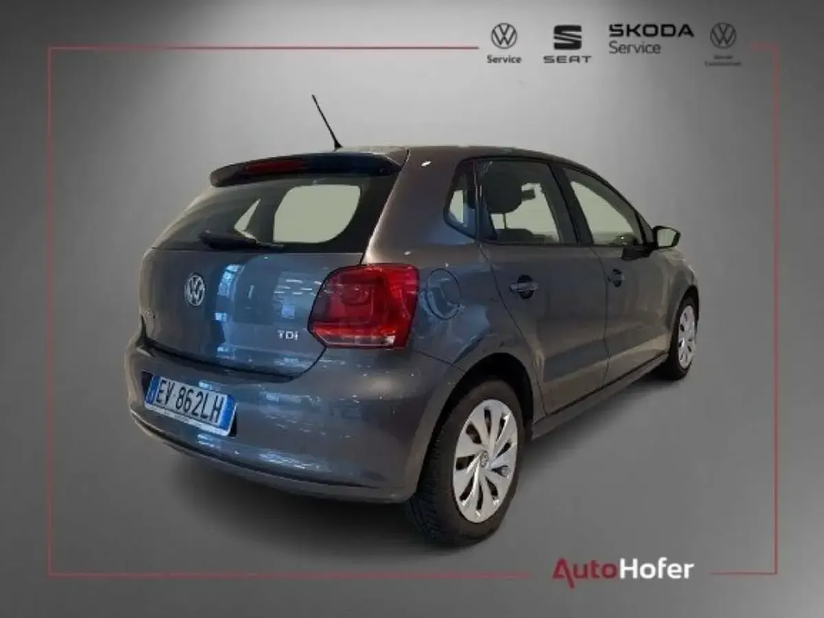 Usata VW Polo 75 CV (55 kW) 2014 Antracite Berlina