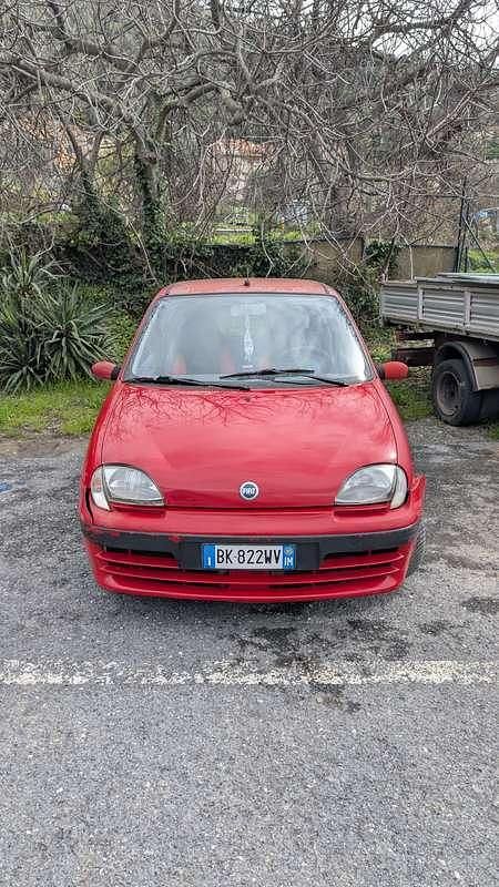 Usata Fiat Seicento Comfort 54 CV (39 kW) 2000 Rosso Utilitaria