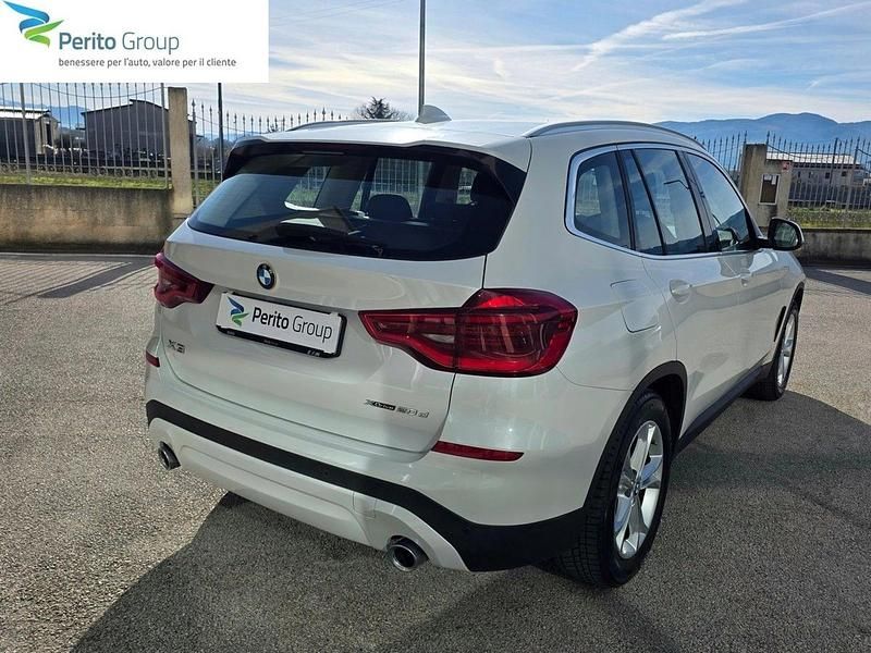 Usata BMW X3 Advantage 190 CV (139 kW) 2019 Bianco / metallizzato SUV