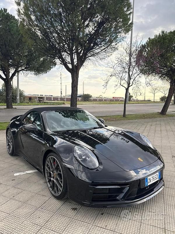 Usata Porsche 911 Carrera 4S Cabriolet 450 CV (330 kW) 2021 Nero Cabrio