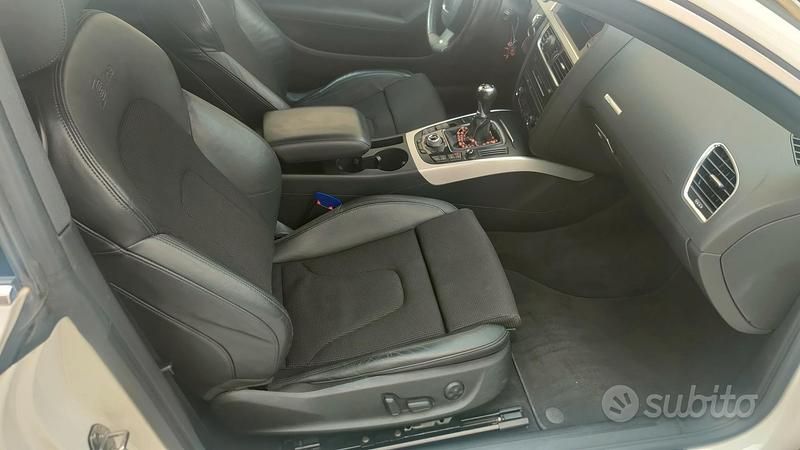 Usata Audi A5 Ambition 190 CV (139 kW) 2011 Bianco Coupé