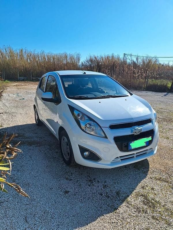 Usata Chevrolet Spark 68 CV (50 kW) 2013 Bianco Utilitaria