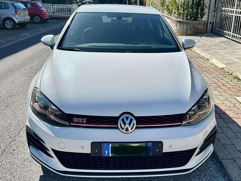 Usata VW Golf VII GTI 245 CV (180 kW) 2018 Bianco Berlina