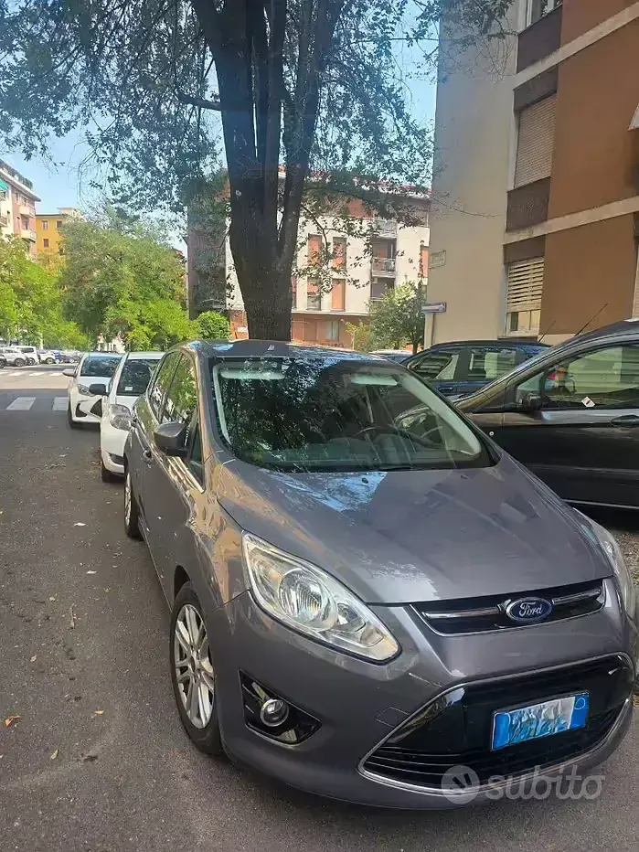 Usata Ford C-MAX 125 CV (91 kW) 2015 Grigio Monovolume