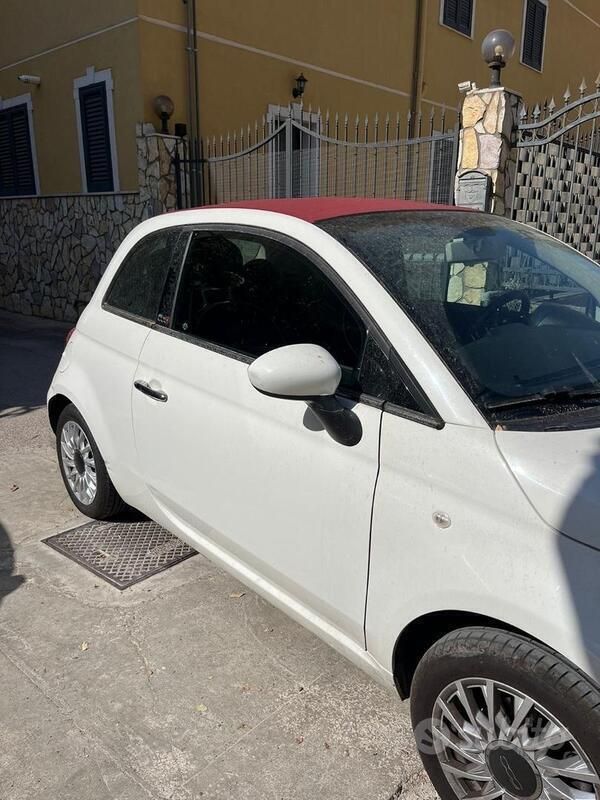 Usata Fiat 500 69 CV (50 kW) 2019 Bianco Cabrio