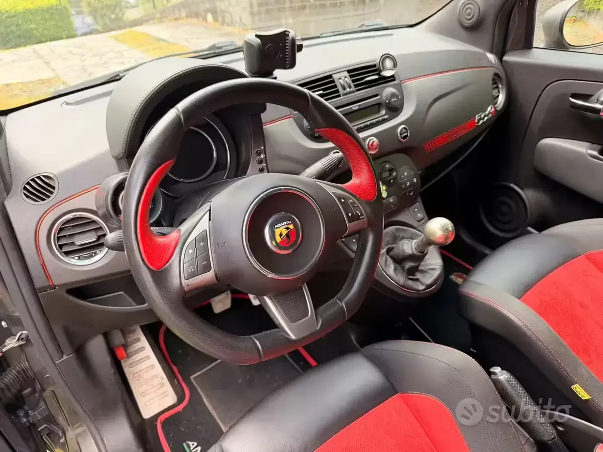 Usata Abarth 595 Competizione 180 CV (132 kW) 2015 Grigio Cabrio