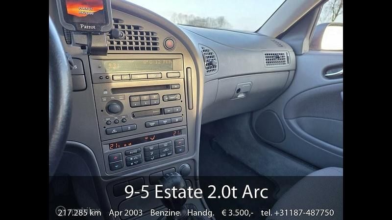 Usata Saab 9-5 150 CV (110 kW) 2003 Grigio Station wagon