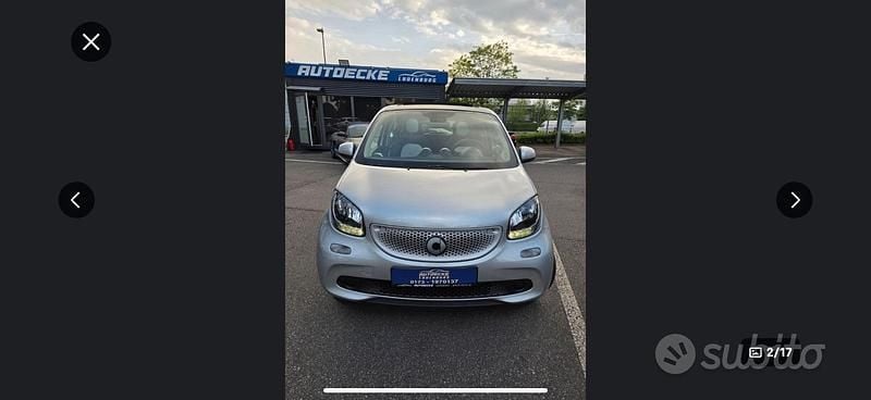 Grigio Usata 2015 Smart ForFour Passion Utilitaria | 9800 € (Buon prezzo) - Immagine 1/4