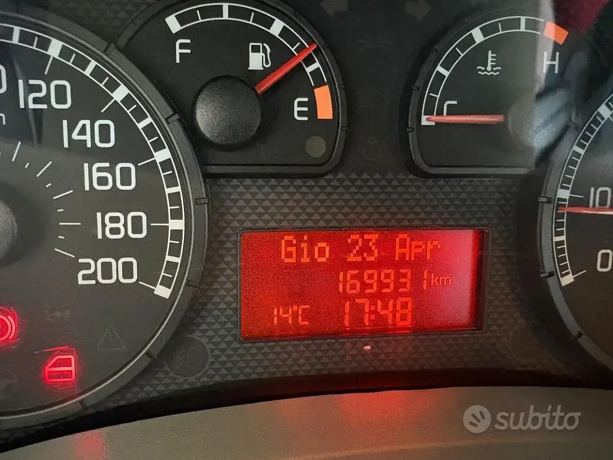 Usata Fiat Panda 4x4 69 CV (50 kW) 2005 Rosso Utilitaria