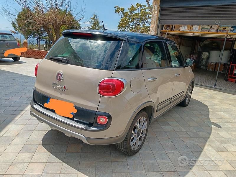 Usata Fiat 500L Trekking 120 CV (88 kW) 2016 Marrone Monovolume