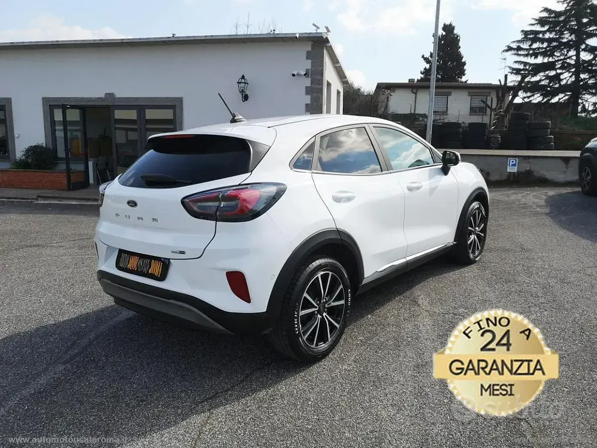 Usata Ford Puma Titanium 125 CV (91 kW) 2021 Bianco SUV