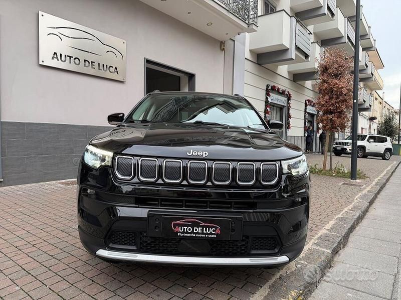 Usata Jeep Compass Limited 130 CV (95 kW) 2022 Nero SUV
