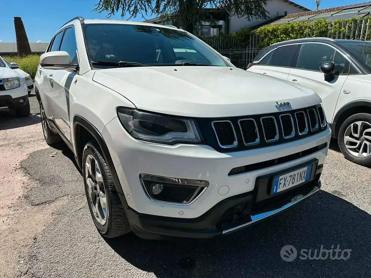 Usata Jeep Compass Limited 170 CV (125 kW) 2019 Bianco SUV