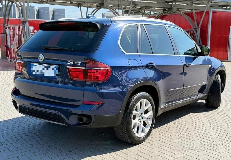 Usata BMW X5 Efficient Dynamics 245 CV (180 kW) 2011 Blu SUV