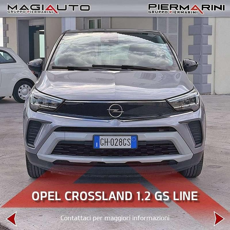 Usata Opel Crossland X GS Line 83 CV (61 kW) 2021 Grigio SUV