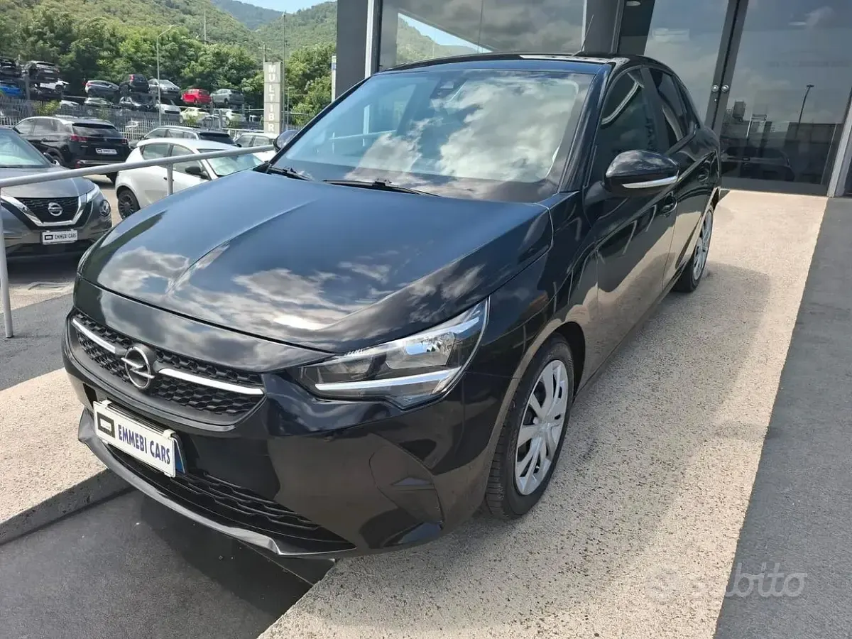 Usata Opel Corsa Edition 102 CV (75 kW) 2020 Nero Utilitaria