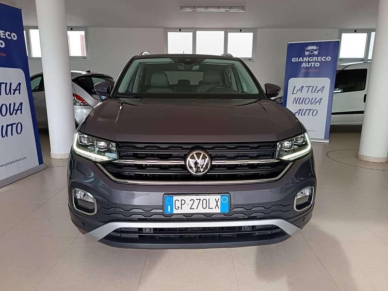 Usata VW T-Cross Style 110 CV (80 kW) 2022 Grigio SUV