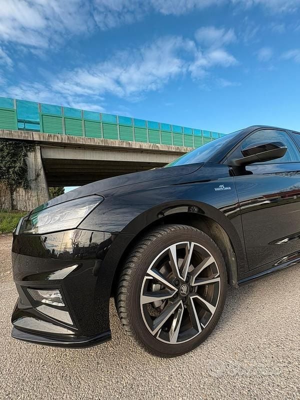 Usata Skoda Fabia Monte Carlo 116 CV (85 kW) 2025 Nero Utilitaria