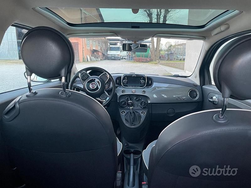 Usata Fiat 500 Lounge 69 CV (50 kW) 2016 Grigio Berlina