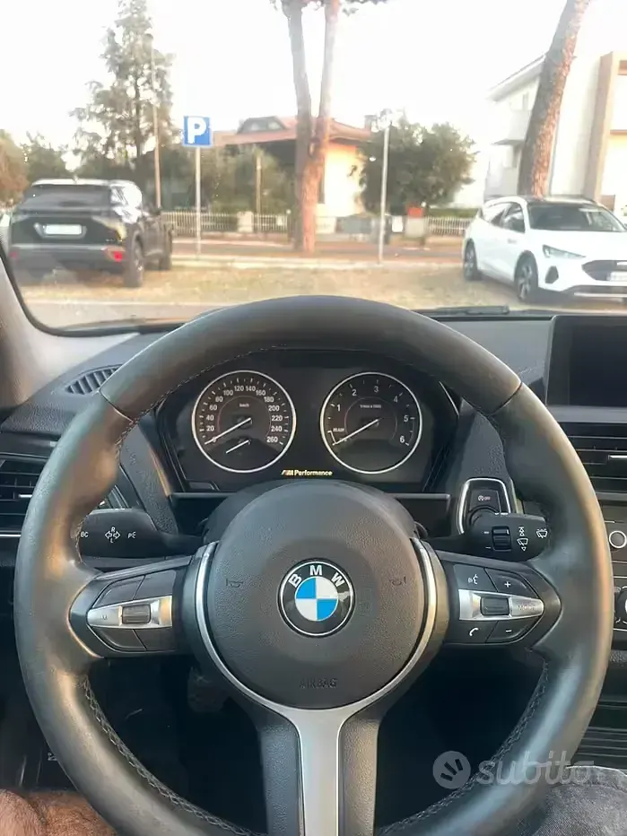 Usata BMW 218 Sport Line 143 CV (105 kW) 2014 Nero Coupé