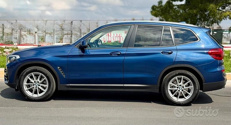 Usata BMW X3 Efficient Dynamics 190 CV (139 kW) 2020 Blu SUV