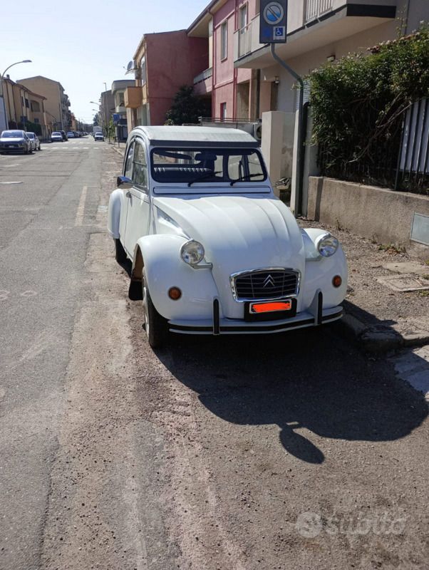 Usata Citroën 2CV 29 CV (21 kW) 1984 Bianco Berlina