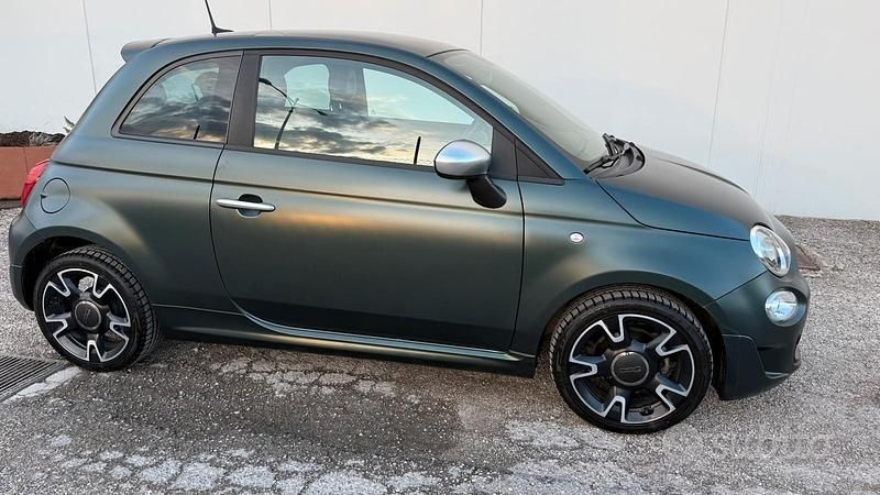 Verde Usata 2019 Fiat 500 Rockstar Utilitaria | 12.500 € (Cara) - Immagine 1/4