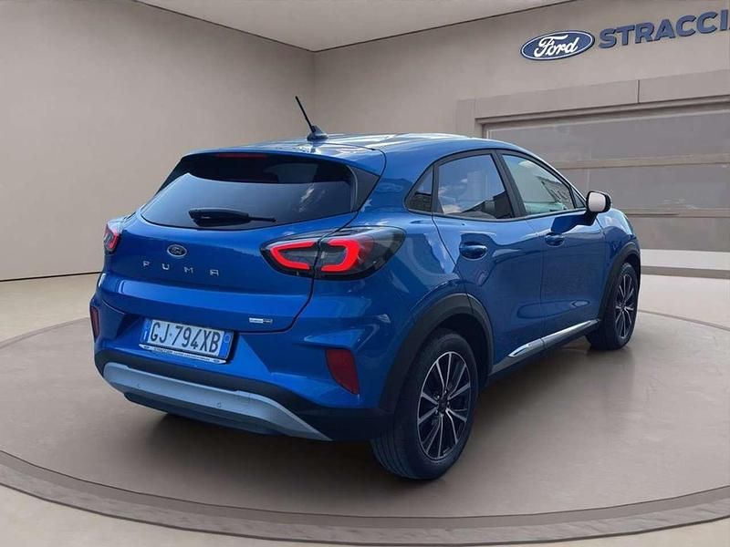 Usata Ford Puma Titanium S 125 CV (91 kW) 2022 Blu metallizzato SUV