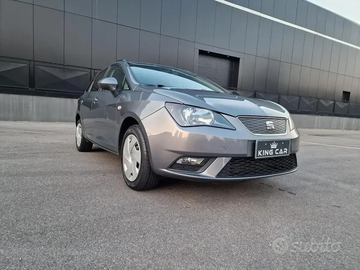 Usata Seat Ibiza ST Ecomotive 75 CV (55 kW) 2013 Grigio Station wagon