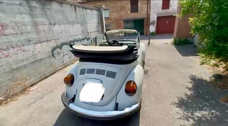 Usata VW Beetle Cabriolet 1970 Bianco Cabrio