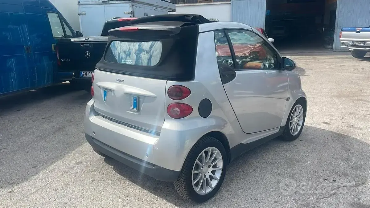 Usata Smart ForTwo Cabrio Passion 71 CV (52 kW) 2007 Grigio Cabrio
