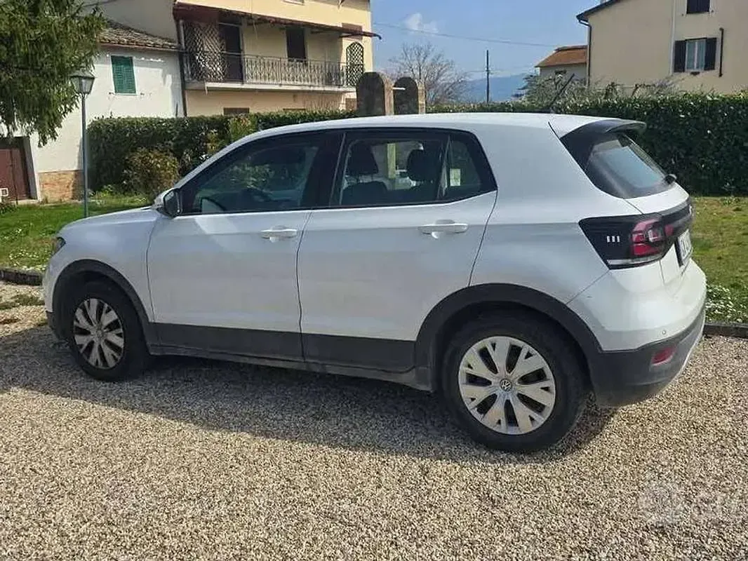 Usata VW T-Cross 95 CV (69 kW) 2020 Bianco SUV