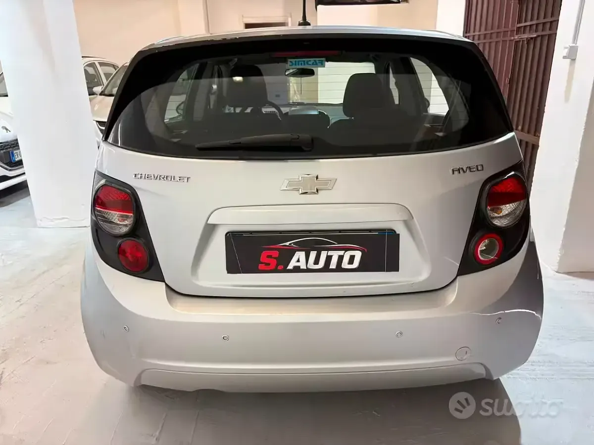 Usata Chevrolet Aveo LT 75 CV (55 kW) 2012 Grigio Berlina
