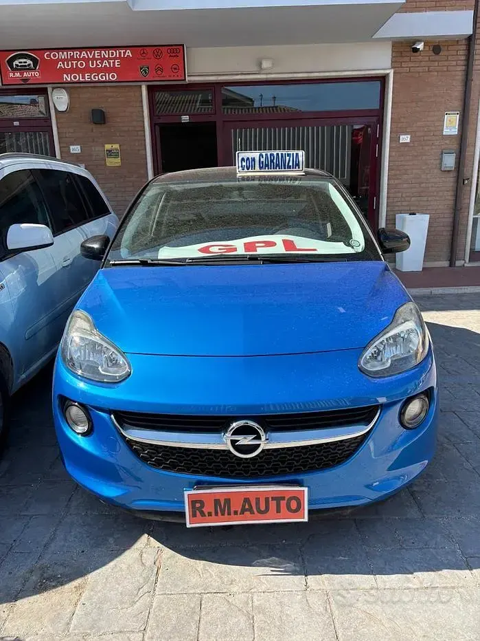 Usata Opel Adam 87 CV (63 kW) 2016 Blu Utilitaria