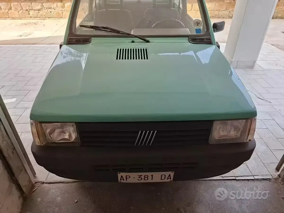 Usata Fiat Panda 39 CV (28 kW) 1997 Verde Berlina
