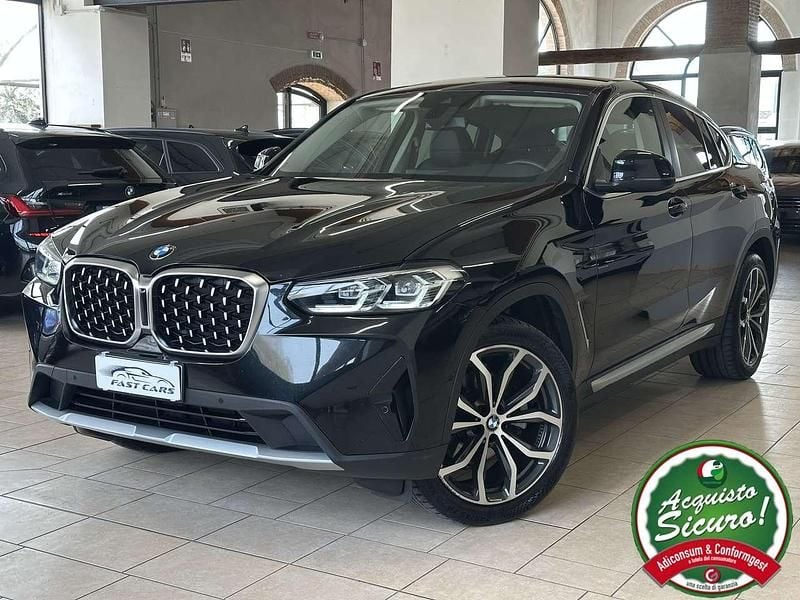 Usata BMW X4 Sport Line 190 CV (139 kW) 2021 Nero SUV