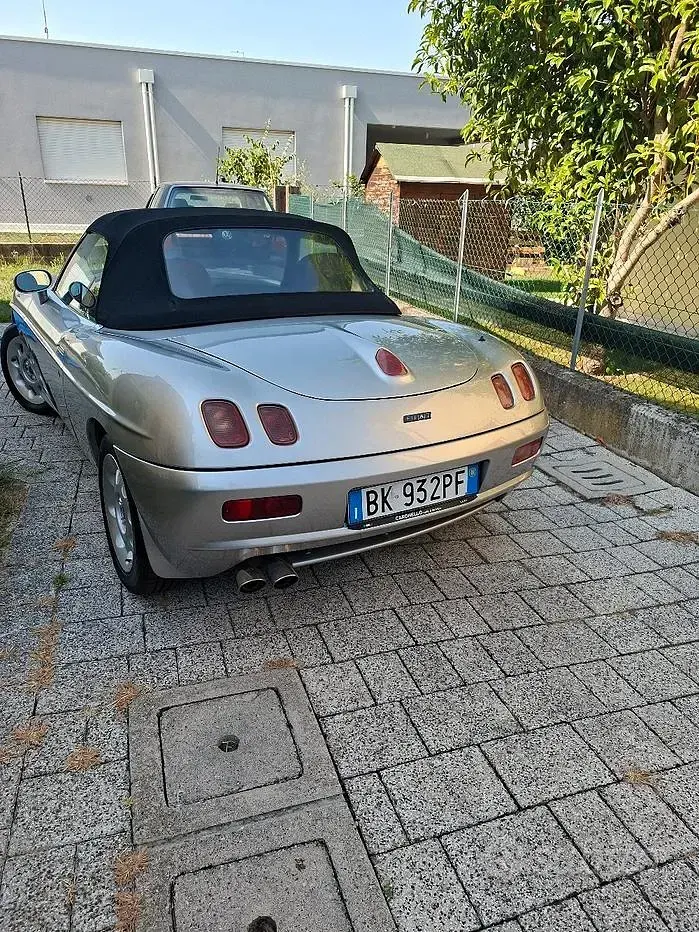 Usata Fiat Barchetta 131 CV (96 kW) 2001 Grigio Cabrio