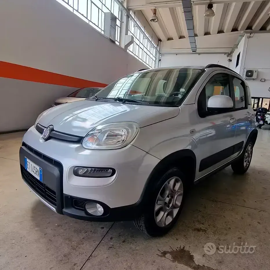 Usata Fiat Panda 4x4 S 75 CV (55 kW) 2014 Grigio Utilitaria
