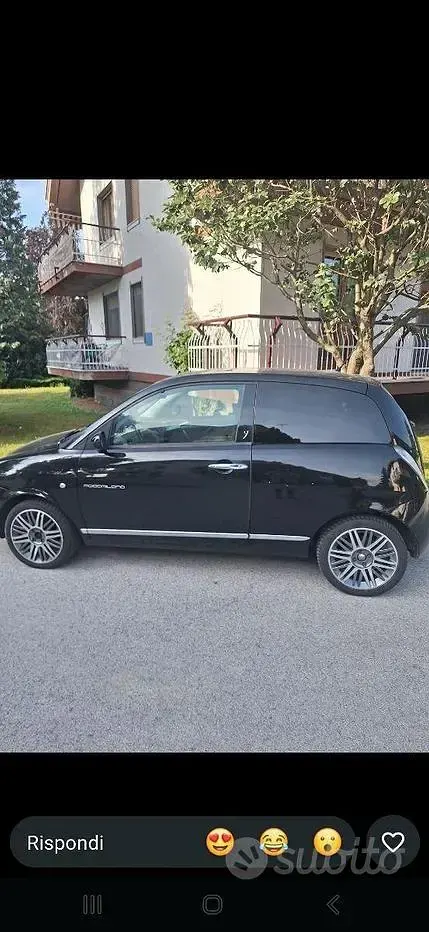 Usata Lancia Ypsilon 60 CV (44 kW) 2009 Nero Utilitaria