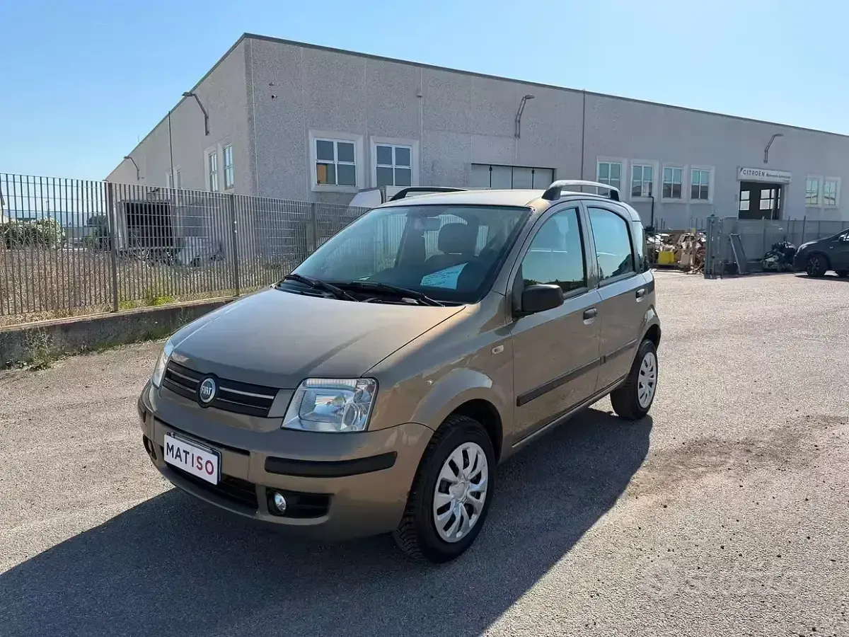 Usata Fiat Panda Dynamic 60 CV (44 kW) 2007 Marrone Utilitaria