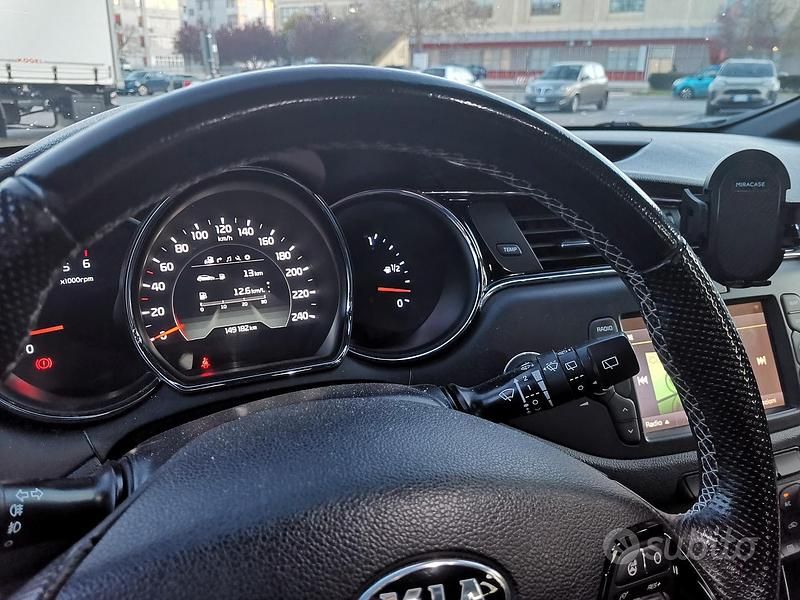 Usata Kia Ceed Sportswagon GT-Line 136 CV (100 kW) 2016 Nero Station wagon