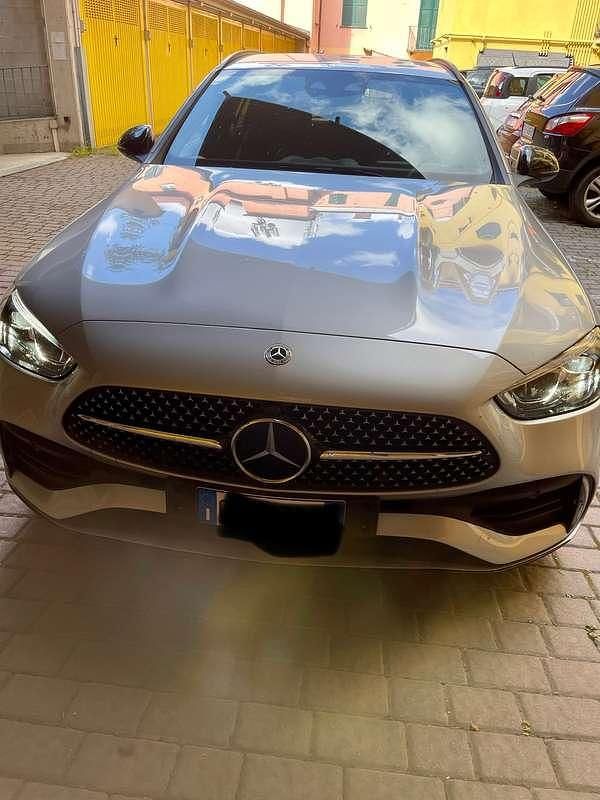 Argento Usata 2023 Mercedes C200 AMG Line Premium Station wagon | 38.500 € (Buon prezzo) - Immagine 1/4