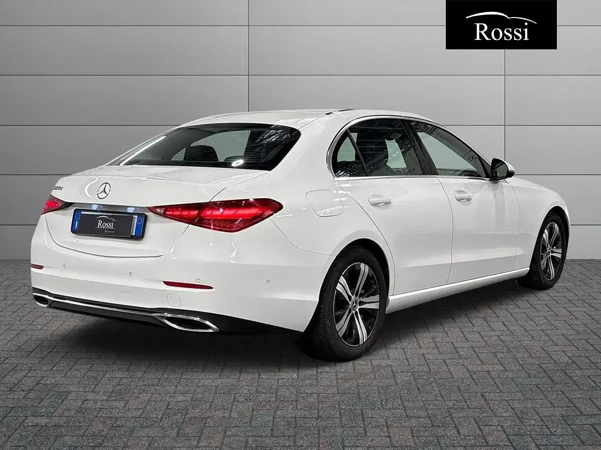 Usata Mercedes C200 Advanced 163 CV (119 kW) 2025 Bianco polare Berlina