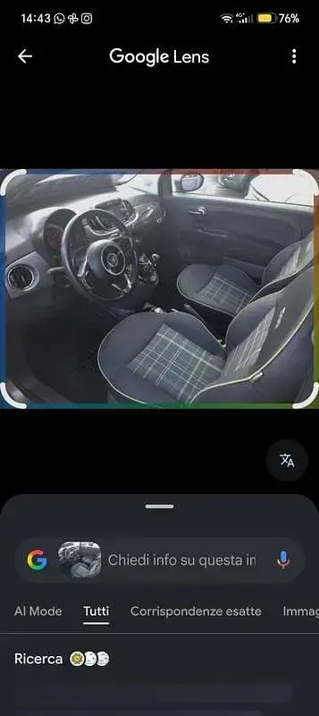 Usata Fiat 500 Lounge 101 CV (74 kW) 2012 Utilitaria