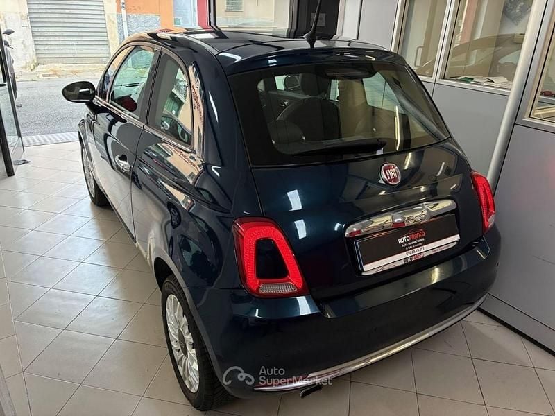 Usata Fiat 500 Riva 95 CV (69 kW) 2016 Blu Utilitaria